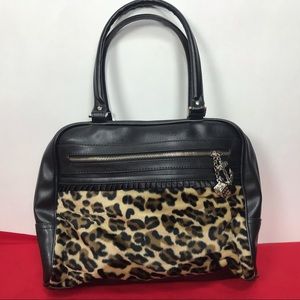 Lux De Ville Leopard purse NWT Rockabilly